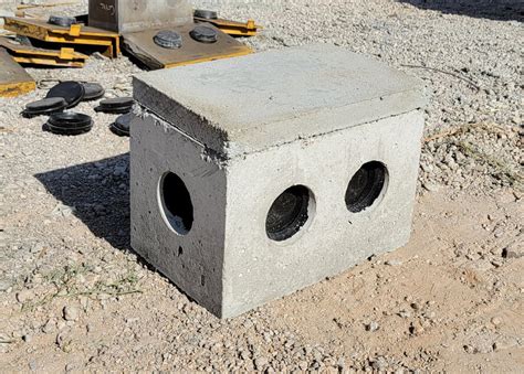 concrete distribution box cover|precast septic box covers.